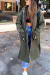 🔥Long Hooded Quilted Coat