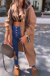 🔥Long Hooded Quilted Coat