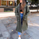 🔥Long Hooded Quilted Coat