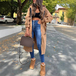 🔥Long Hooded Quilted Coat