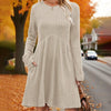 💎🧶 New Arrivals – Long-Sleeved Knit Midi Dress
