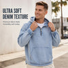 Casual Half-Zip Denim Jacket