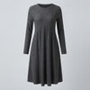 💎🧶 New Arrivals – Long-Sleeved Knit Midi Dress